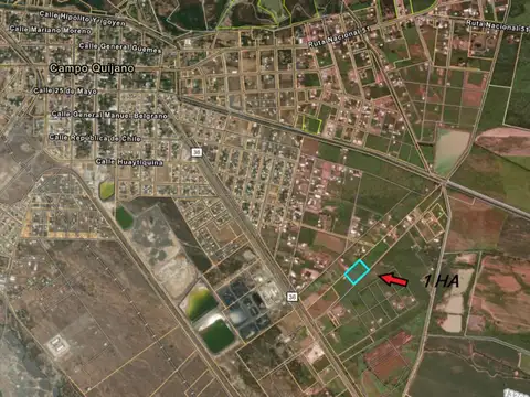 Campo Quijano. Ruta Provincial 100
