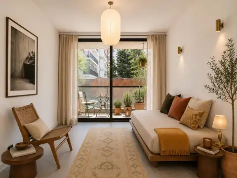 Departamento en venta de 1 ambiente  en Barrio Norte de 42m2