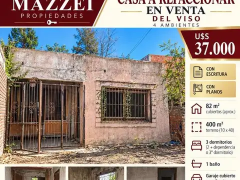Casa en Venta 40 años