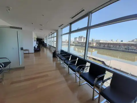Excelente oficina en alquiler - 320 m2 - Vistas al dique - Puerto Madero