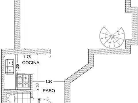 Depto Tipo Casa en Venta de 3 ambientes