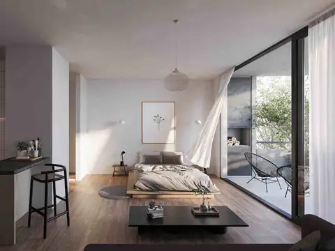 Departamento Monoambiente con 1 baño