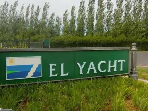 Venta lote al agua con amarra FINANCIADO. Yacht. Nordelta