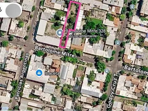 VENTA LOTE MAIPU CENTRO 804 M2