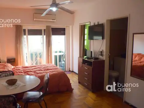 Departamento con balcón en alquiler temporario en Almagro
