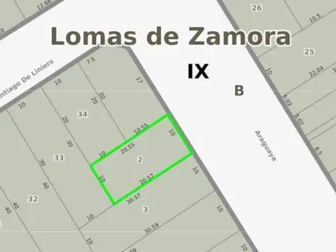 CASA VENTA LLAVALLOL LOTE 10 X 20