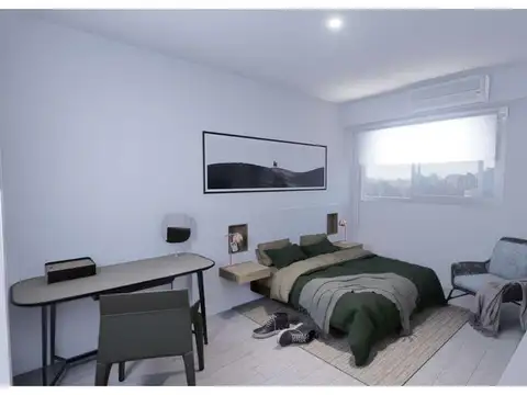 Departamento 2 ambientes con 1 baño