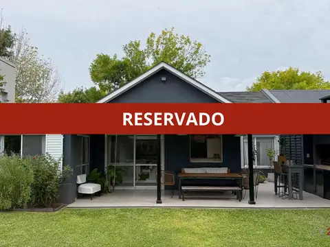 *RESERVADA* Casa Barrio Cerrado Los Alamos 5 ambientes Jardín Rincon de Milberg Tigre Venta