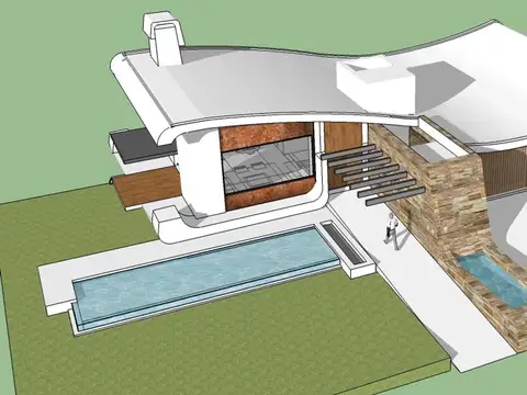 CASA A TERMINAR EN BARRIO PRIVADO NAUTILIUS
