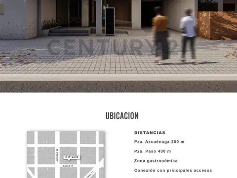 Departamento en Venta de 2 ambientes