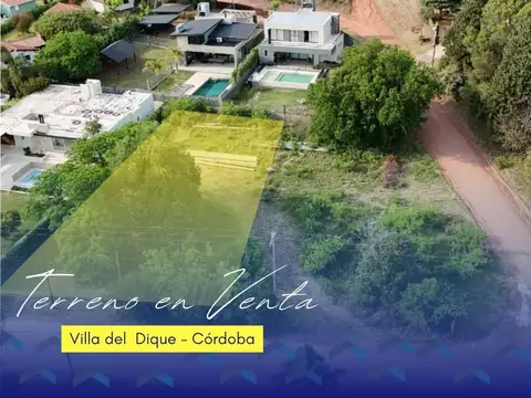 Terreno en venta en Villa Del Dique