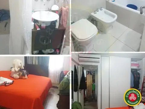 Departamento 2 ambientes con 1 baño