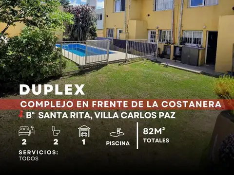 Casa 4 ambientes con 2 baños