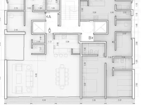 Departamento en Venta de 4 ambientes