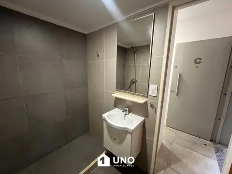 Departamento Monoambiente con 1 baño