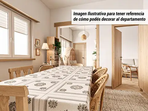 Departamento en Venta de 3 ambientes