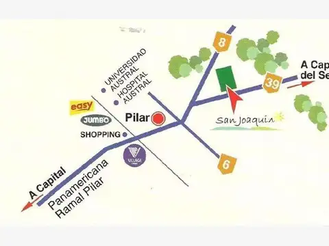 Venta Terreno 2000  m2, Barrio Privado San Joaquin, Exaltacion de la Cruz