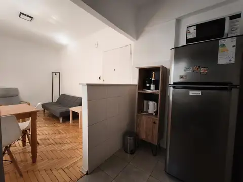 Departamento 2 ambientes con 1 baño