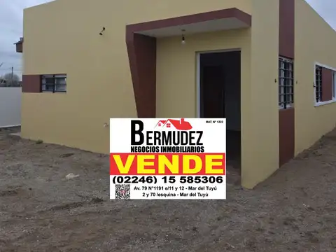 Venta Chalet 3 Ambientes A Estrenar Calle 90 Entre 8 Y 9 Mar Del Tuyu