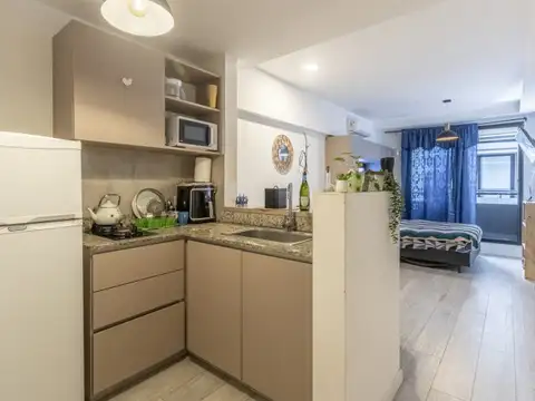 Departamento Monoambiente con 1 baño