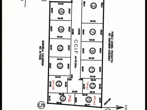 Terreno en Venta de 850,0 m2