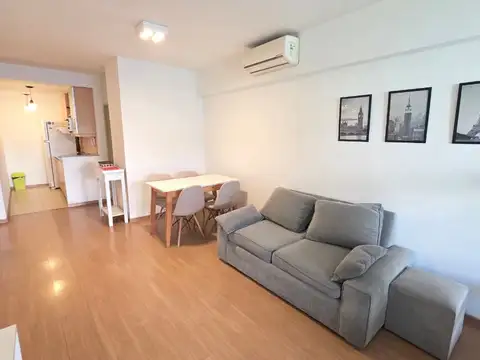 Monoambiente amoblado con balcon y amenities en Palermo Chico