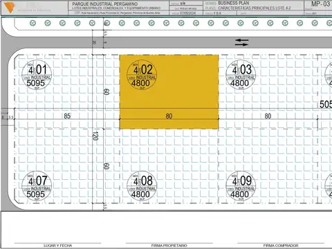 Terreno en Venta en Pergamino, USD 264.000