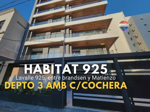 VENTA DEPTO 3 AMB c/ COCHERA EN QUILMES CENTRO