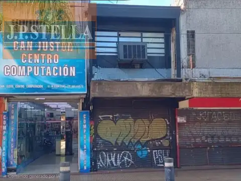Local 102 m² en 2 plantas s/ Peatonal Arieta - S.Justo (Ctro)