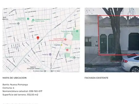 Venta Lote 1400M Vendibles En Boedo Canje Metros