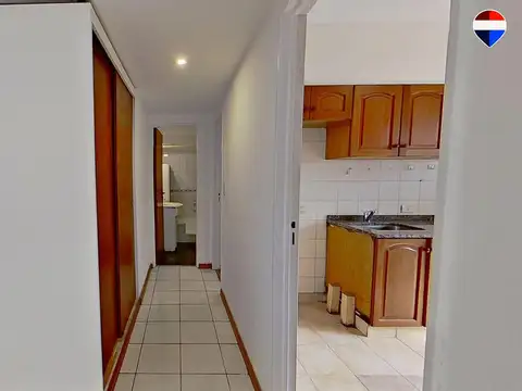 Departamento 2 ambientes con 1 baño