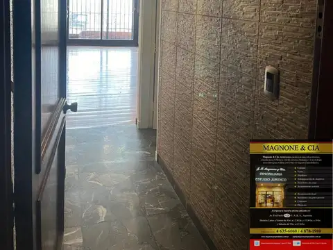 Excelente Dto.3 Amb.frente- Living-comedor En L C/hogar-balcon Corrido-lavadero Cubierto-patio-terraza