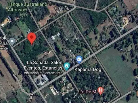 Venta de Campo Chacra Fracción de 2 Hectáreas en Pilar. Desarrollo Inmobiliario