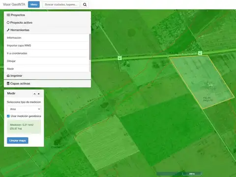 CAMPO AGRICOLA EN VENTA SERODINO