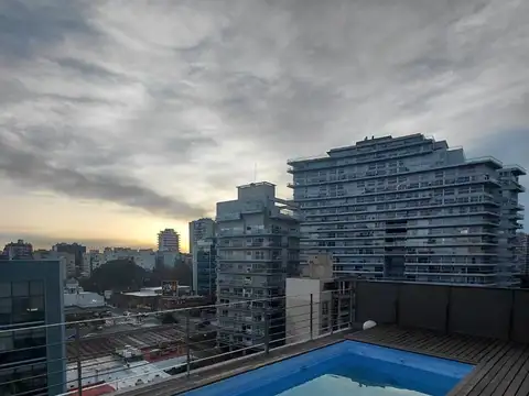Venta. Departamento. 2 ambientes. Balcon. Piscina. Cochera