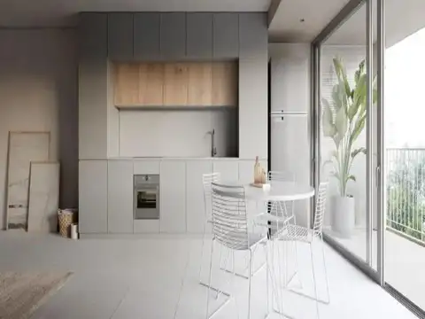 Venta departamento monoambiente divisible con balcón en barrio Lourdes