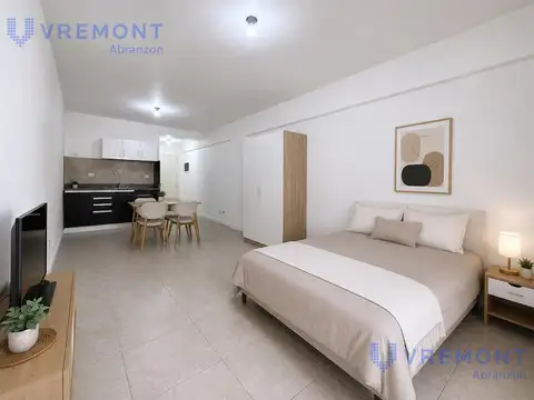 Membrillar al 100 departamento monoambiente al frente con balcon amenities