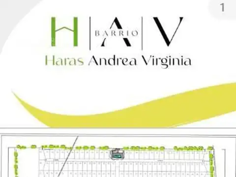 Lote en Venta Haras Andrea Virginia Plomer. Gral. Las Heras Financia