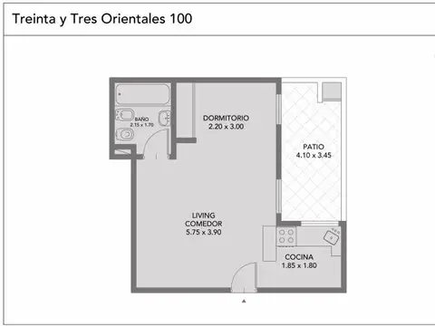 VENTA MONOAMBIENTE EN ALMAGRO. APTO CREDITO