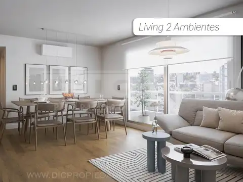Departamento 4 ambientes con 2 baños