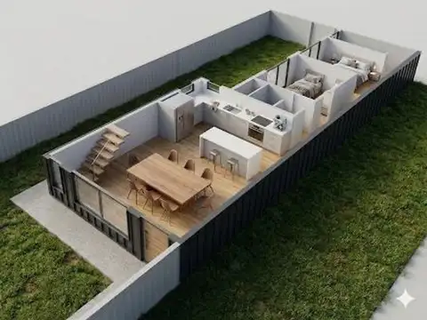 CASA 2 DORMITORIOS EN VENTA JARDIN Y PILETA