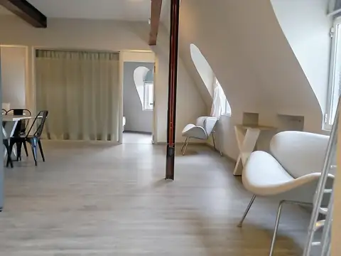 Departamento en  edificio elegangte ALQUILER AMOBLADO temporario SUPER reciclado 6/7 camas