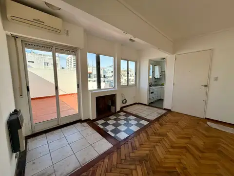 Departamento 2 ambientes con 1 baño