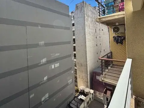 BELGRANO  A ESTRENAR 1 ambiente 6° piso c/frente c/balcón 33m2tot.