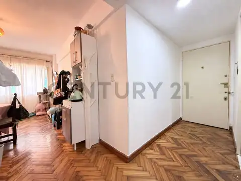 Departamento 2 ambientes con 1 baño