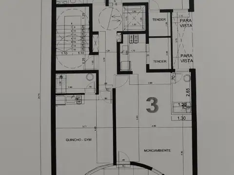Monoambiente - Dpto 1 Dor EN CUOTAS y EN PESOS
