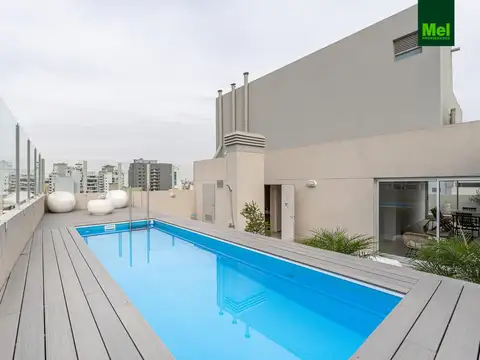 1 AMB. DIVIS. CON BALCON , FULL AMENITIES VENTA CON RENTA