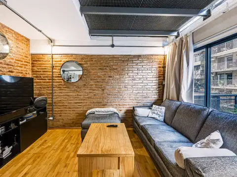Departamento 2 ambientes con 1 baño