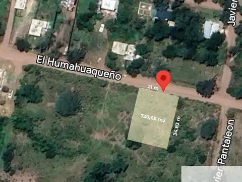 Terreno / Lote en venta de 730.68m2 ubicado en Cosquín
