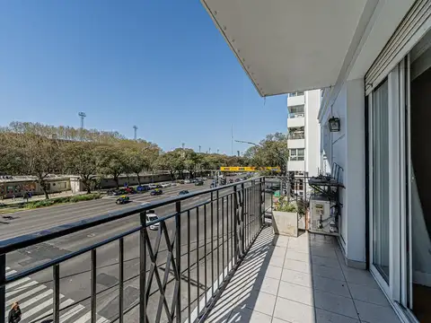 Alq depto piso 6 amb Palermo seguridad y cochera